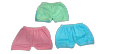 Baby Pantie / Kids Pantie 12 Pcs Set Regular Fit Innerwear Plain Cotton Shorts Nikar Half Pants Multi-Color for Baby Girl. 
