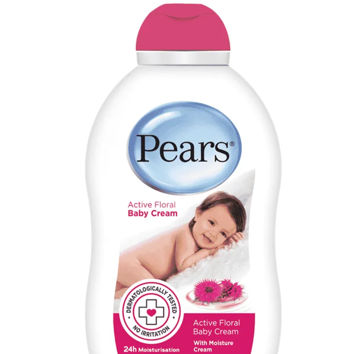 Pears Active Floral Baby Cream, 100ml