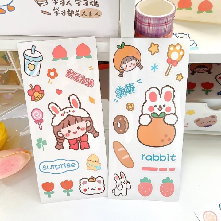 Little%20Bunny%20Handbook%20Stickers%20School%20Office%20Supplies%20Cute%20Girl%20Water%20Cup%20Stickers%20DIY%20Diary%20Decorative%20Stickers%20Waterproof%20Stationery%20Decorative%20Accessories%20-%20Image%203
