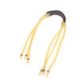 New 1PCS Six Strips Elastic Elastica Bungee Rubber Band For Slingshot High Elasticity Outdoor Catapult Shooting Accessories Jessica. 