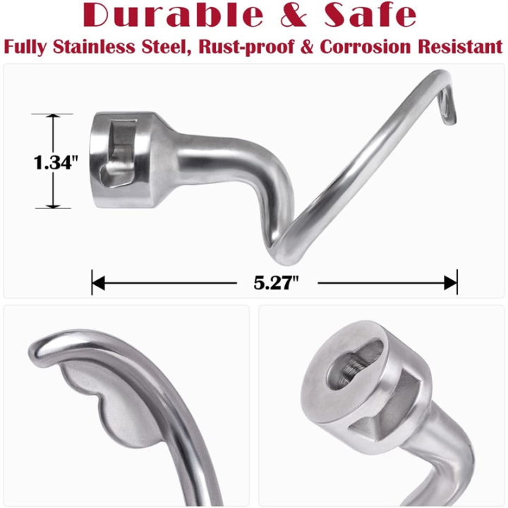 Spiral%20Dough%20Hook%20Dough%20Hook%20Replacement%20for%20Kitchenaid%204.5-5%20Quart%20Tilt-Head%20Stand%20Mixer%20-%20Image%206