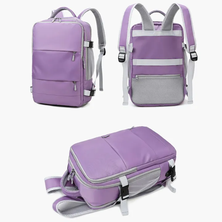 Multifunctional%20Backpacks%20For%20Women%20Lightweight%20And%20Durable%20Backpacks%20For%20Women%20USB%20Charging%20Port%20Backpacks%20For%20Women%20Water-Resistant%20Backpacks%20For%20Women%20Anti-Theft%20Backpacks%20With%20Luggage%20Straps%20-%20Image%205