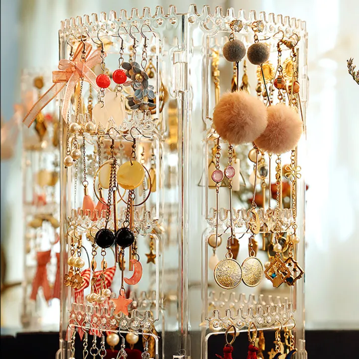 360%20Degree%20Earring%20Holder%20Necklace%20Storage%20Rack%20Jewelry%20Holder%20Detachable%20Earring%20Holder%20Earring%20Display%20Stand%20Jewelry%20Box%20Rotating%20Earring%20Holder%20-%20Image%208