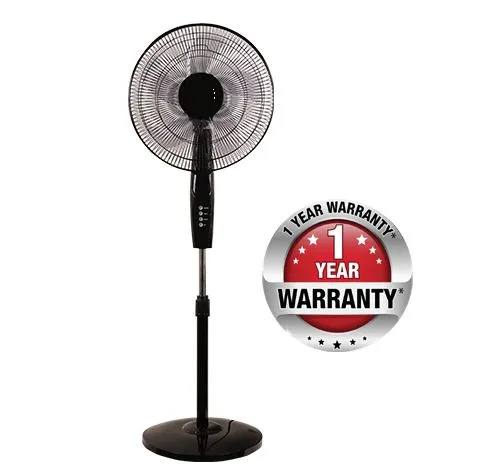 Speed 16 Inch Stand Fan 5 Blade