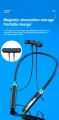 Wireless Earbuds In Ear Headphones Bluetooth Earphone Neckband Hanging Ear Soft Silicone Sport Earbuds HD Stereo Headset handsfree Magnetic. 