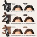 Black and Brown One-off Temporary Hair Coloring Covered White Hairs Hairline Disposable Lipstick Hair Dye Stick Smear Type Dye. 