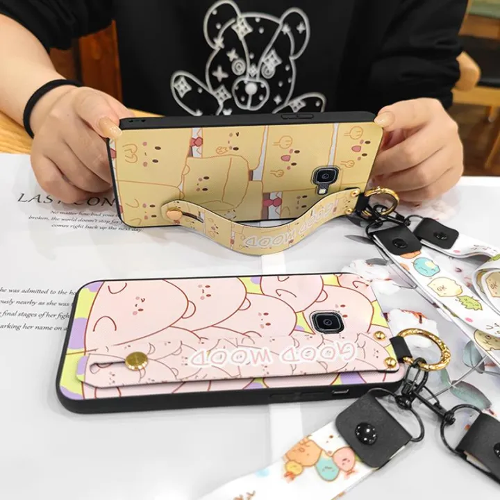 Back%20Cover%20protective%20Phone%20Case%20For%20Samsung%20Galaxy%20Xcover4/SM-G390%20Shockproof%20Silicone%20Anti-knock%20Durable%20Lanyard%20Cute%20-%20Image%202