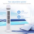 Portable Tower Fan Cooler Fan Desktop Cooling Fan Bladeless with Light USB Plug-in Or Battery Powered 2-speed for Home Office. 