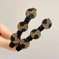 Fashion Headwear Women's Hair Clip Acrylic Crystal Flower Hair Clip Sweet Cute Hair Barrette Korean Hair Accessories. 