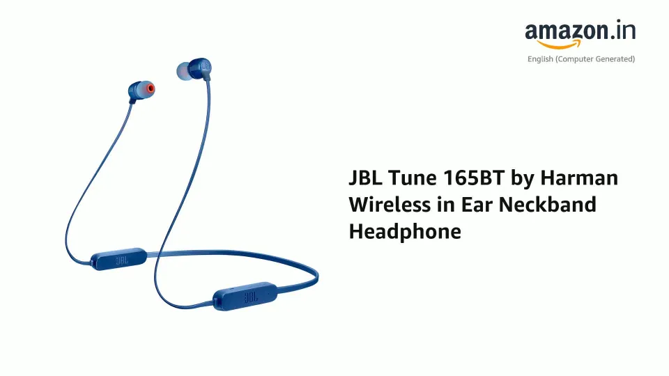 Tune 165BT in Ear Neckband