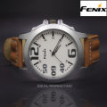 Fenix Men's Leather Band Wrist Watch. 