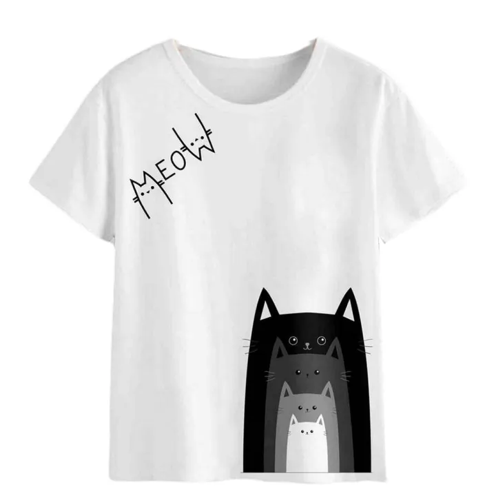 Privi Fashion Casual T-Shirts for Women