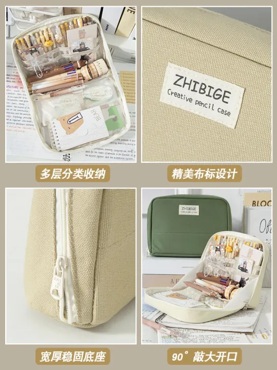 Three%20Class%20Two%20Pencil%20CaseinsJapanese%20Style%20Large%20Capacity%20Junior%20High%20School%20and%20Elementary%20School%20Students%20Girl%20Good-looking%20Pencil%20Stationery%20Box%20Pencil%20Case%20-%20Image%207