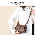 MATEYOYO Women's Shoulder Bag Fashion Sling Bag Retro Cross-body Bag Messenger Bag Small Square Bag Large Capacity Adjustable Shoulder Straps For Traveling Shopping. 