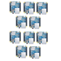 BRADOO 10X NanoPi NEO Open Source H3 Development Board DDR3 RAM 512MB Quad-Core -A7 Openwrt Armbian. 