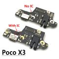Charger Board PCB Flex For Xiaomi POCO X3 NFC Global Version / Poco X3 Pro USB Port Connector Dock Charging Cable. 
