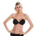 Women Adhesive Bra, Breast Lift Push up Strapless Sticky Tube Tops, Invisible Plunge Backless Brassiere, Washable & Reusable Bra. 