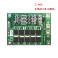3S/4S 40A 60A Li-ion Lithium Battery Charger Protection Board 18650 BMS For Drill Motor 11.1V 12.6V/14.8V 16.8V Enhance/Balance. 