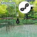 【ZOSR】1/3/5Pcs Sunshade Net Clips Greenhouse Netting Clamps Shade Cloth Fixing Holders Shading Film UV Resistant Installation Outdoor Garden Tools. 