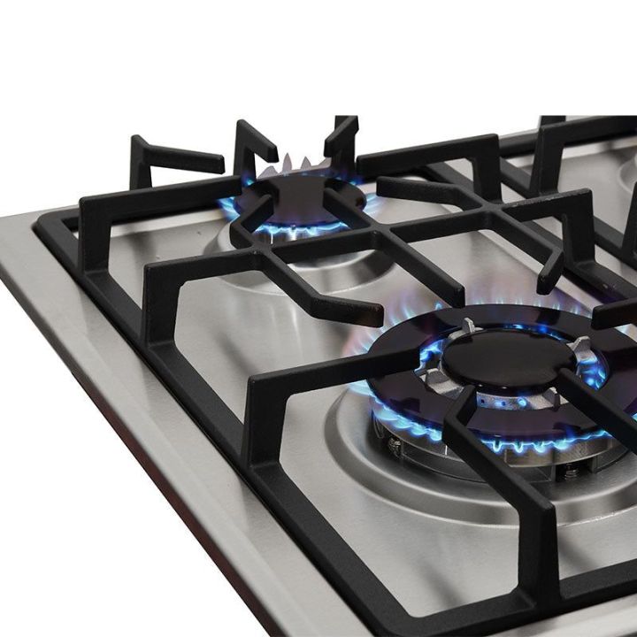 EURO Star 4 Burner Stainless Steel Gas Cooker/Cooker Hob Daraz.lk