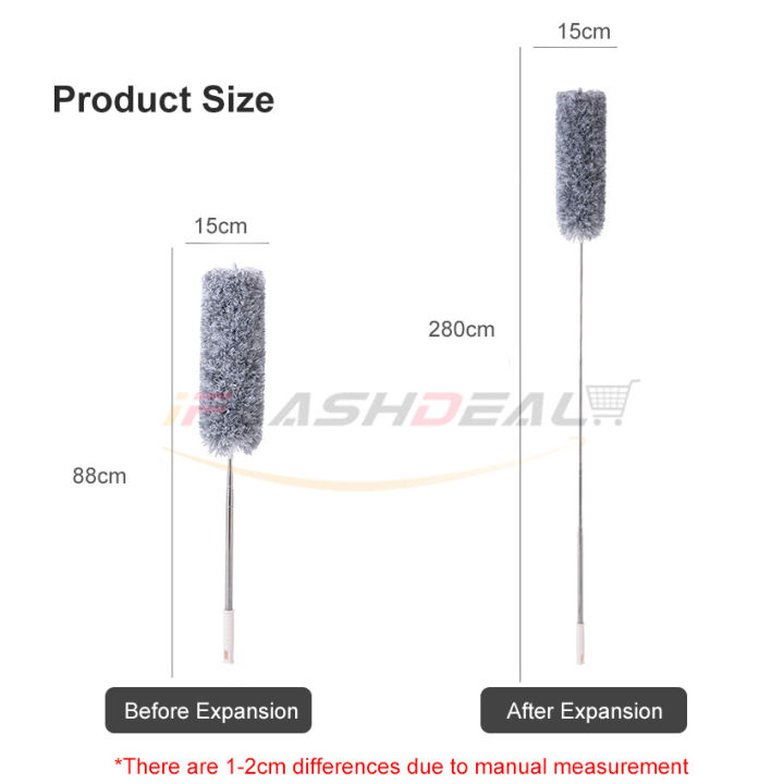 iFlashDeal%20Dusting%20Duster%2088-280cm%20Extendable%20Microfiber%20Dusting%20Duster%20Handle%20Telescopic%20Duster%20Dust%20Cleaner%20Home%20Cleaning%20Brush%20Sweeping%20Ceiling%20Dust%20Artifact%20-%20Image%204