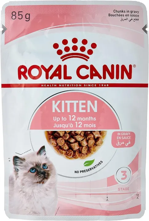 Royal Canin Instinctive Gravy Kitten Food Pouch 85g