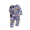 bellylady 2pcs/set Girsl Boys Cotton Pajamas  Set Long Sleeve Tops Pants Sleepwear Outfits Casual Clothing. 