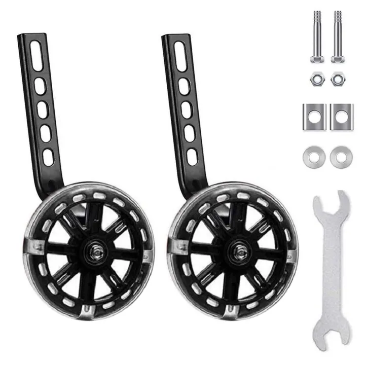 Durable%20Universal%20High%20Quality%20Accessories%20Bike%20Parts%20Wheels%20Stabilisers%20Flash%20Mute%20Bicycle%20Stabilisers%20Mounted%20Kit%20Bike%20Stabiliser%20Cycle%20Training%20Wheels%20Bicycle%20Auxiliary%20Wheels%20Balance%20Auxiliary%20Wheel%20-%20Image%205