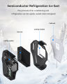 Latest MEMO Smart Phone Radiator Phone Cooling Fan Case Cold Clip-in-line Normal Phone Radiator. 