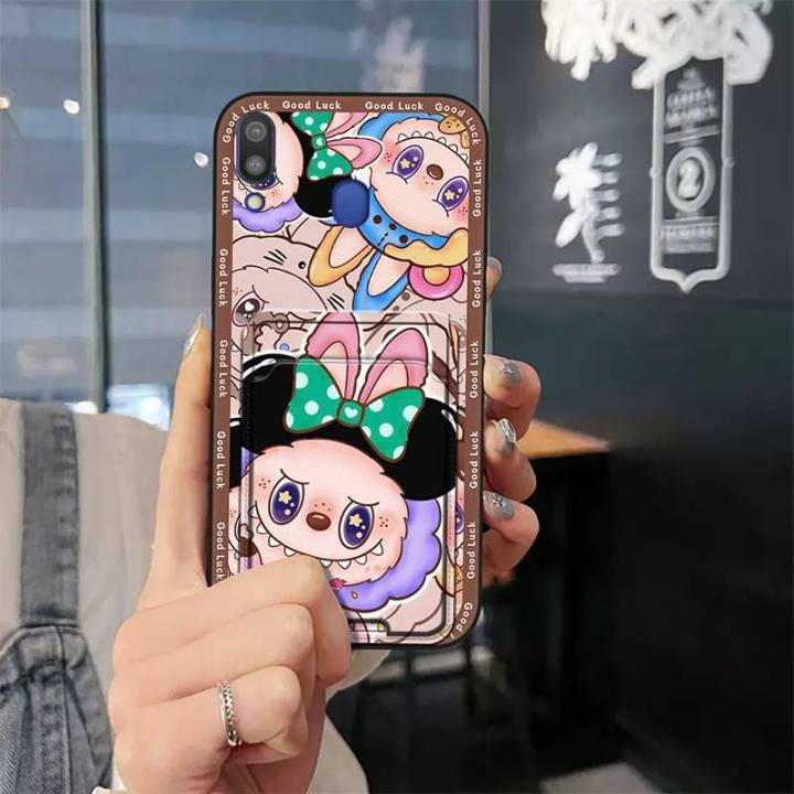 Cover%20Cute%20Phone%20Case%20For%20Samsung%20Galaxy%20M20/SM-M205FD%20protective%20Fashion%20Design%20Card%20bag%20Full%20wrap%20Card%20slot%20Cartoon%20-%20Image%2010