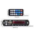 9V 12V BT 5.0 MP3 Decoder Board USB AUX TF FM Radio Lossless MP3/WMA/WAV Decoder Board Module Colors Screen Display. 