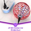 Flynova Pro Flying Ball Spinner Toy Hand Controlled Drone Helicopter 360° Rotating Mini UFO With Light Kids Gifts. 