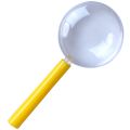 16Pcs Plastic Mini Magnifying Glass Children's Toys. 