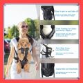 VibeVendor Benepaw Dog Carrier Backpack Adjustable Pet Carriers Front Facing Hands-Free Safety Puppy Travel Bag For Small Medium Dog. 
