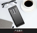 lthmy for Sony Xperia 1 Case Carbon Fiber TPU Soft Silicone Back Cover Armor Phone Case Casing. 