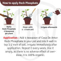 Eppawala Rock Phosphate Powder  2kg 100% Natural Organic Fertilizer ERP compost පාෂාණ පොස්පේට්. 