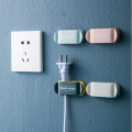 4PCS Plug Holder Kitchen Wall-Mounted Thread Holder Power Cord Storage Strong Adhesive Free Punch Bracket Socket Hooks Data Cable Organizer. 