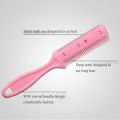 Double Sided Hair Cutting Knife Hair Cut Com Barber Scissor Blade Comb Razor Cutting Tools Hair Scissors C-1-58-160-L. 