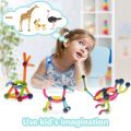 25 PCS Magic Magnetic Building Blocks Toy Magnetic Construction Set Magnet Ball Sticks Rod Games Montessori Educational Toys For Kids. 