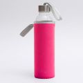 Travel Glass Water Bottle 550ml. 