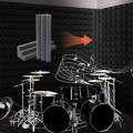 48 Pcs Bass Traps Acoustic Foam Panels Sound Proof Padding,Studio Foam for Corner Soundproofing Foam,Sound Proof Foam. 