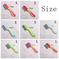 Pet Hair Accessories Stainless Steel Dog Flea Comb Fine Toothed Seahorse Shape Pet Hair Comb Long Short Lice Comb Massage. 