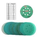 【120 Grit 5 Pcs】 Professional Clog Car 125mm Sandpaper 5" Film Sanding Disc Wet & Hook & Loop Abrasive Tools. 