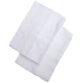 Handloom White Pillow Cases 2 Pcs (100% Cotton). 