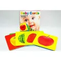Jumbo Baby Flash Cards - Level 1 48 Picture Cards Pack Early Education for Babies 3 - 24 Months. 