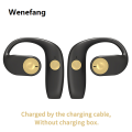 Wenefang 【New design】2023 New Ows Concept Bone Conduction Wireless Headphones Bluetooth 5.2 Ear Hook Hifi Earphone Sports Noise Canceling Headset. 