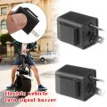1/2pcs Adjustable Relay Blinker Indicator LED Flashers Relay Turn Signal 2Pins Buzzer Beep Flasher Electric Tricycle Buzzer. 