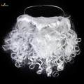 Santa Hair and Beard Set Durable Funny Santa Claus Costume Accessories for Stage Performance Party. 