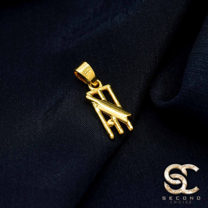 Gold%20Plated%20Pendant%20Stylish%20Cricket%20Wicket%20Shape%20Rich%20Look%20For%20Men%20-%20Image%203