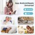 Pixlink A10 Rechargeable WiFi IP Mini Small Night Vision mini Camera Full HD Wireless Video Recorder Security Monitoring Camera Portable Smart Home Camcorders for Children and Pet. 